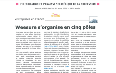Weesure structure son développement autour de cinq pôles d’activité